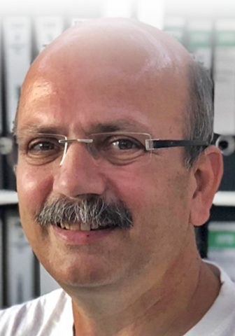 Porträt von Wulf Lehmann im Büro